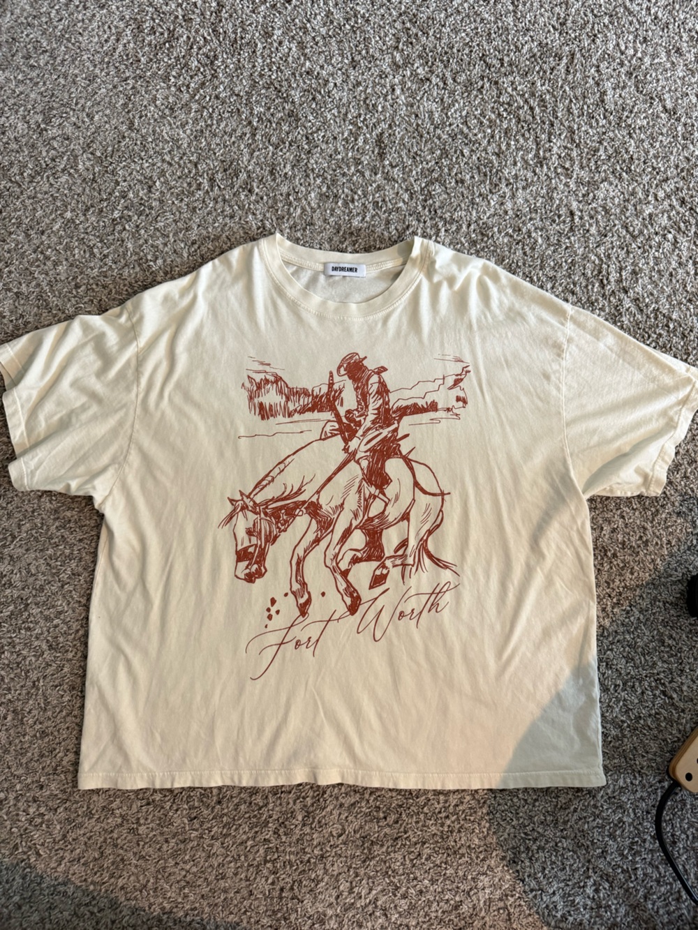 Daydreamer Fort Worth Oversized Graphic Tee
